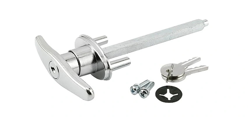 Old Style Garage Door Locks Replacements in Lake Los Angeles, California