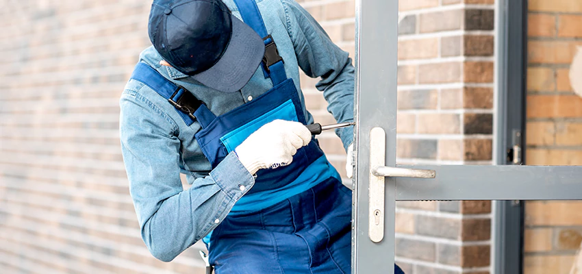 Pivot Storefront Door Locks Installation in Lake Los Angeles, California