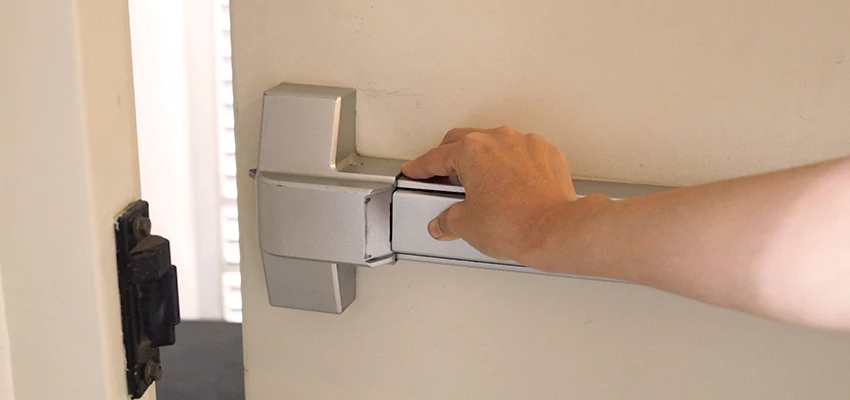 Roller Gate Panic Bar Installation in Lake Los Angeles, California